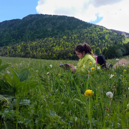 Colonie de vacances Printemps au centre Le Bien Veillant à l'Alpe du Grand Serre en Isère (38)