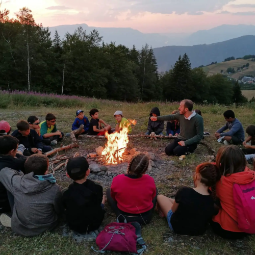 Colonie de vacances au centre Le Bien Veillant à l'Alpe du Grand Serre en Isère (38)