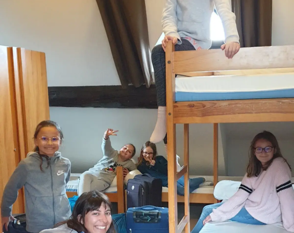 Installation en chambre - Classes de découvertes - Centre Le Bien Veillant dans les Alpes (38)