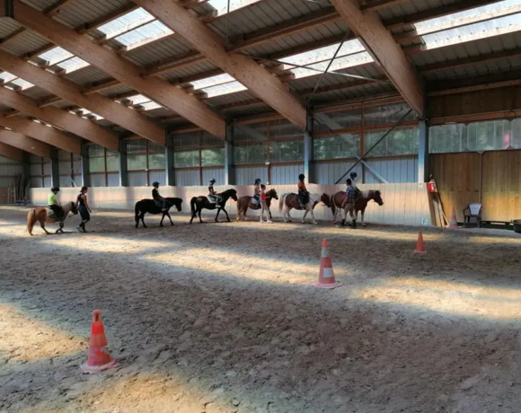 Équitation - Colo Passion animal - Colonies de vacances - Centre Le Bien Veillant dans les Alpes (38)