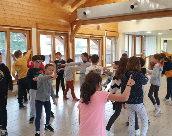 Danse et hip-hop - Classe verte - Classes de découvertes - Centre Le Bien Veillant dans les Alpes (38)