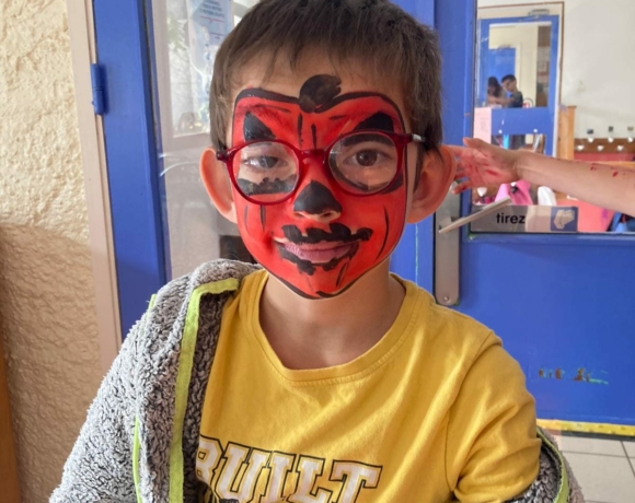 maquillage défilé halloween